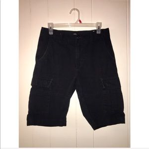 NWOT {Old Navy} Black Men’s Cargo Shorts